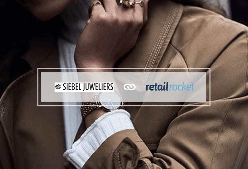 Siebel Juweliers’ 12% revenue increase after implementing Retail Rocket’s recommendation blocks